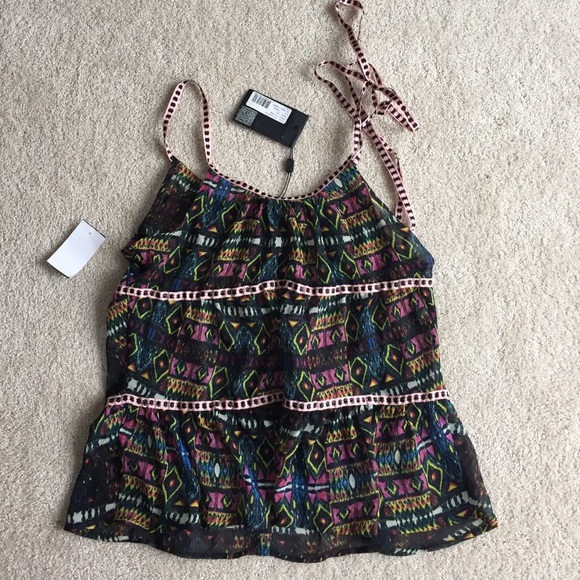 Patterson J Kincaid Aztec Marcus Tie Tank - Picture 4 of 4