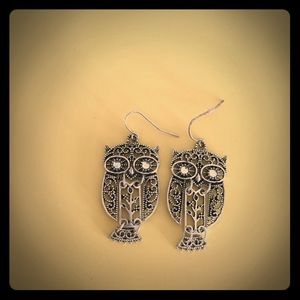 Gifted!!!  Owl earrings
