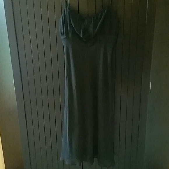 Silk black dress