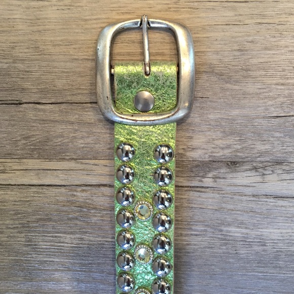 Leathrock stud and crystal belt - Picture 2 of 4