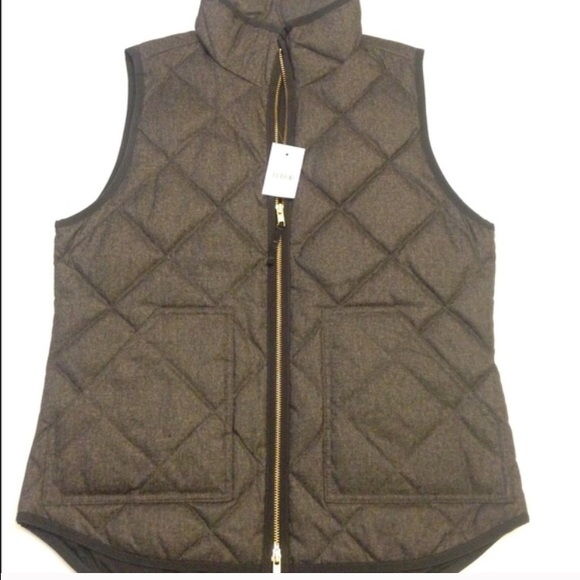 JCrew Puff Vest