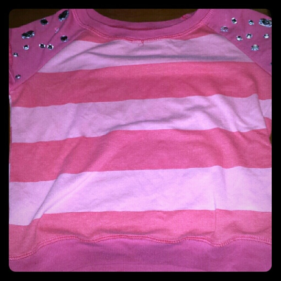 Girls pink with rhinestone top perfect condition