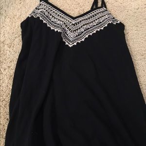 Black dress (all loose fit) from American eagle.