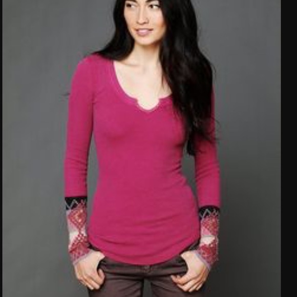 SOLD Free People Kombucha Cuff Thermal Sz. Xs