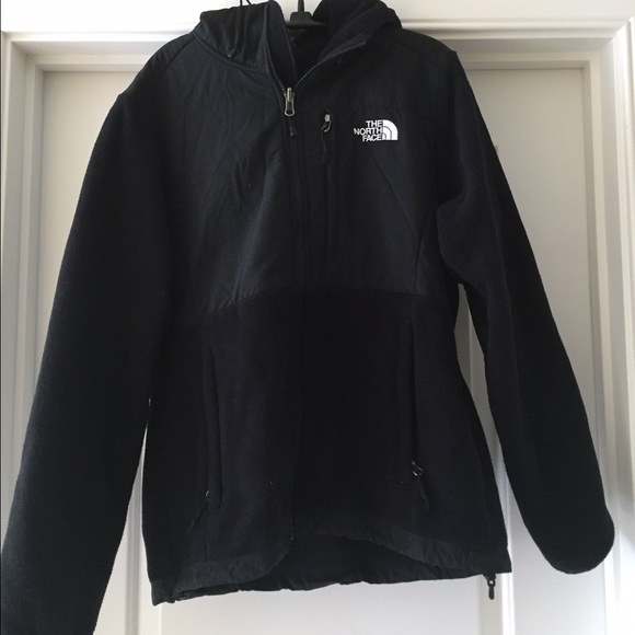 North Face Denali Hoodie, medium, black