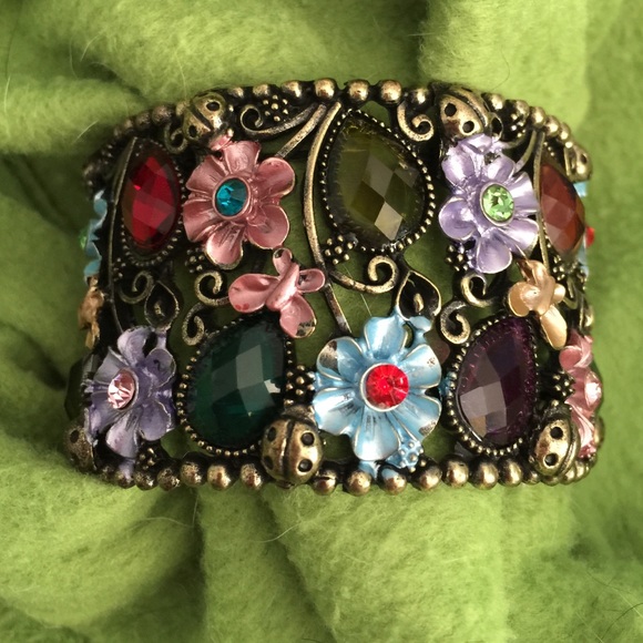 Multi colored bracelet.