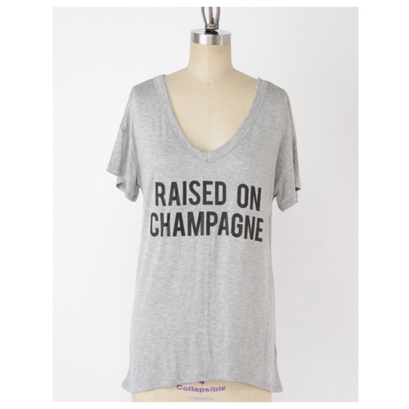 Boutique Tops - Raised on Champagne Tee