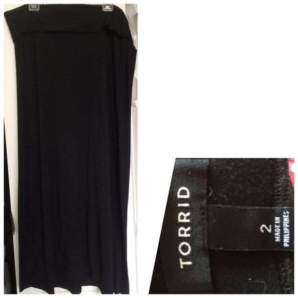 Black Maxi Skirt
