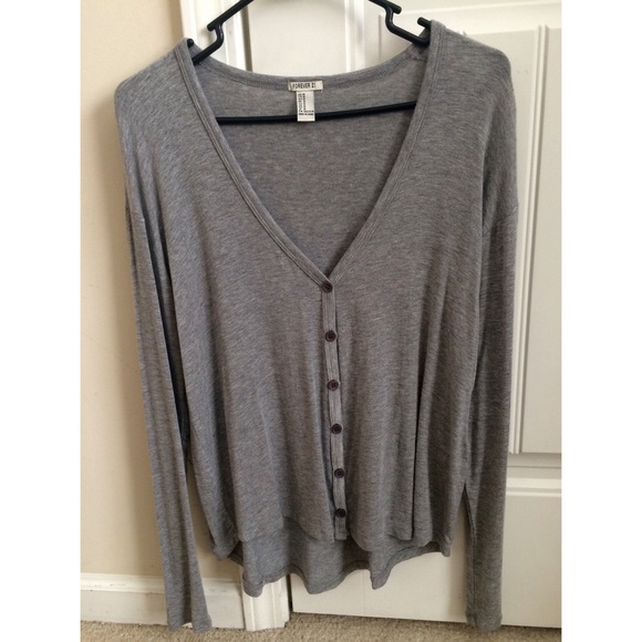 F21 Button up Slouchy Sweater