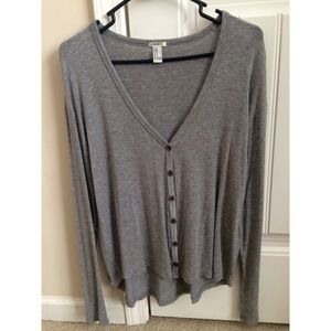 F21 Button up Slouchy Sweater