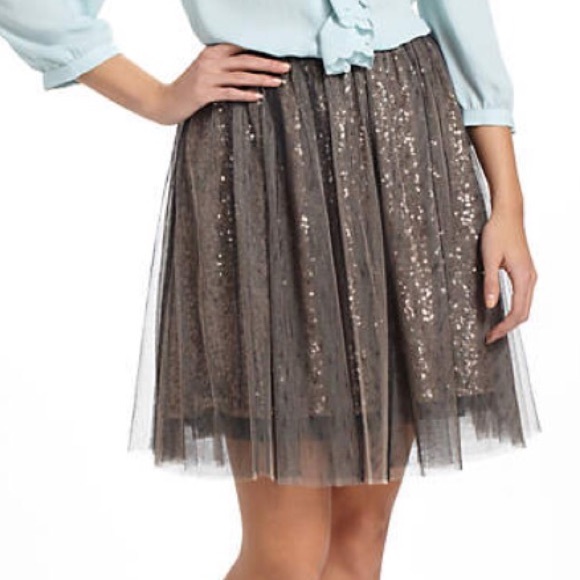 Anthro NWT Greylin Sparked Tulle Party Skirt