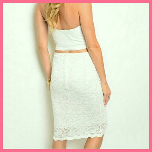 Embroidered Lace 2pc. skirt set - Picture 3 of 4