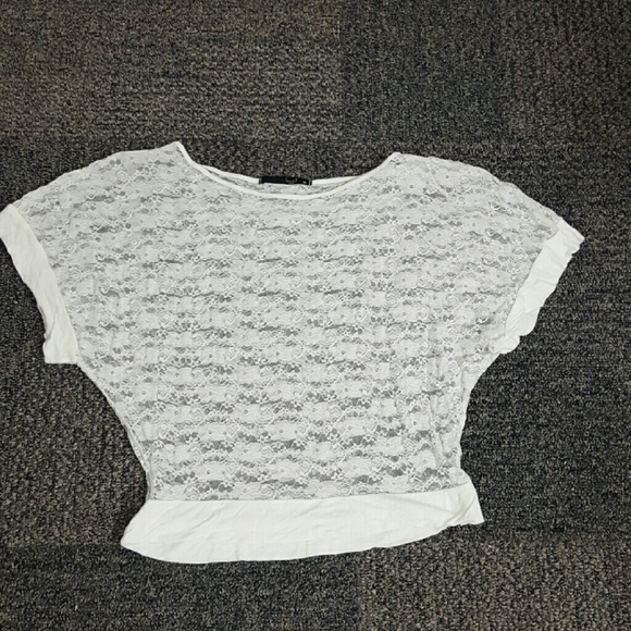 White, lace blouse