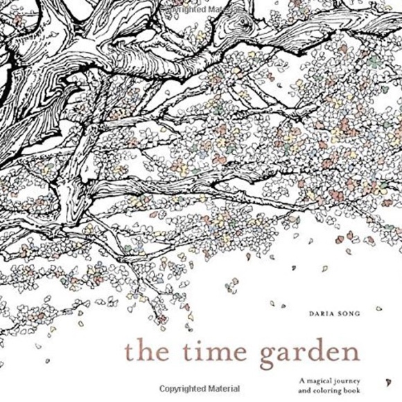 Time Garden Coloring Book