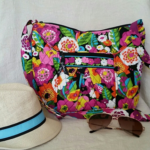 Vera Bradley Va Va Bloom crossbody shoulder bag
