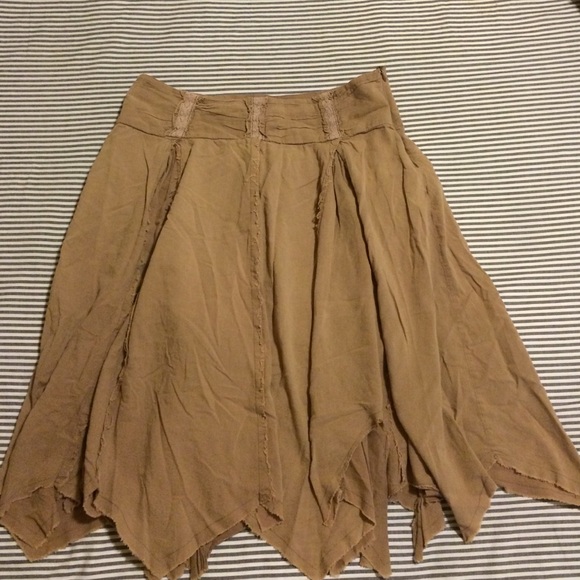 Speechless Funky Hem Skirt Lightweight