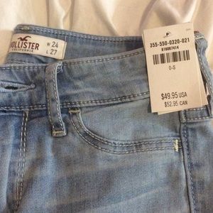 High rise Jean leggings