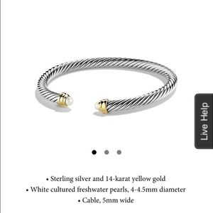 David Yurman Cable Bracelet