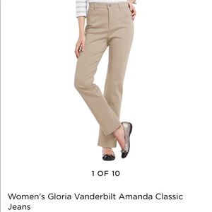 Gloria Vanderbilt "Amanda" Jean. Size 10