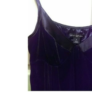 GAP Velvet and Silk Dress