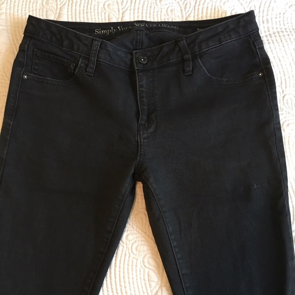 Vera Wang Black Bootcut Jeans - Picture 3 of 3