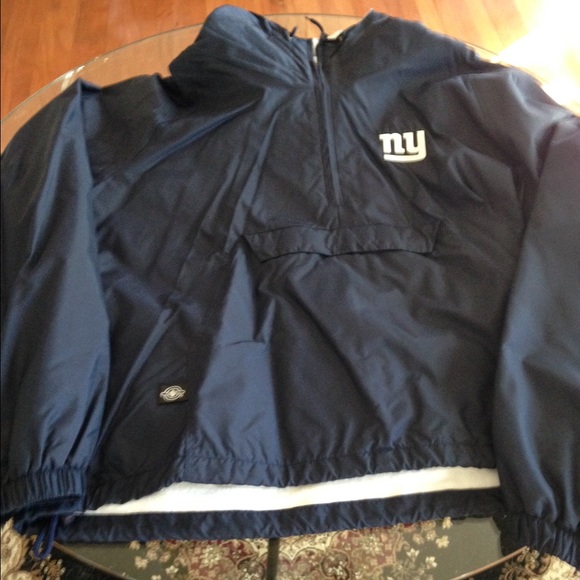 Blue pullover windbreaker - Giants