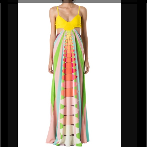 Mara Hoffman cut out dress size 6