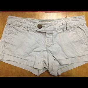 American Eagle khaki shorts size 2