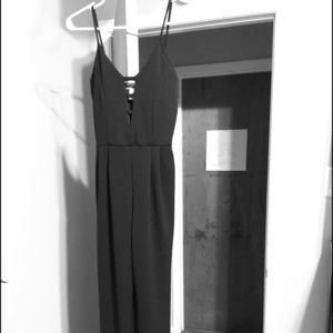 Black long jumpersuit