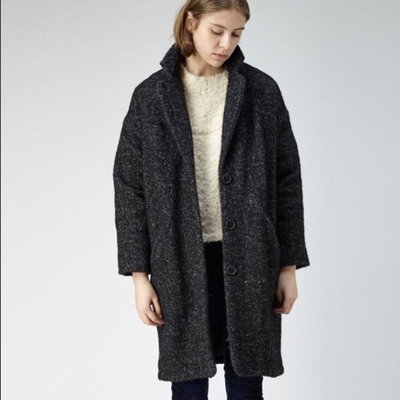 Isabel Marant Etoile Delphe herringbone coat