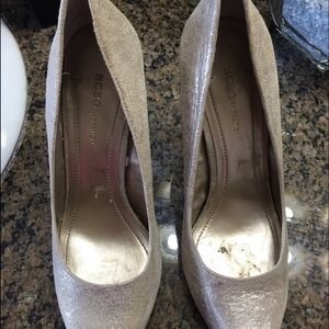 Bcc gold heels 7.5