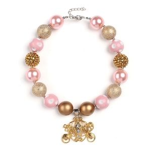 Princess posh girls boutique bubblegum necklace