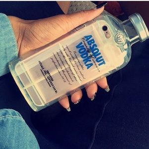 *NWOT*iPhone 5,6, and 6 Plus vodka phone cases