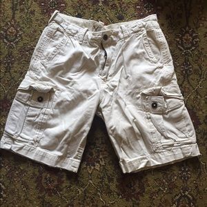 Off white AE cargo shorts for Men