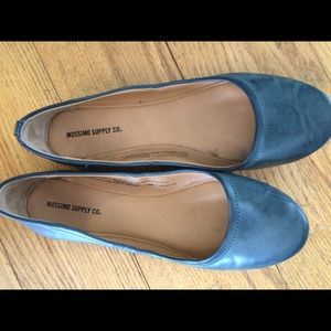 Dark teal Target flats