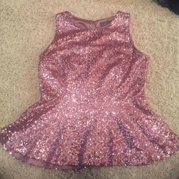 Sparkley Fit & Flair top