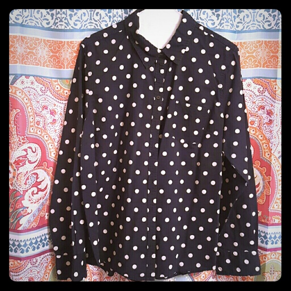 Women's Polka Dot Blouse