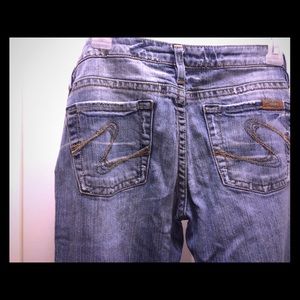 Waist size 30 silver jeans
