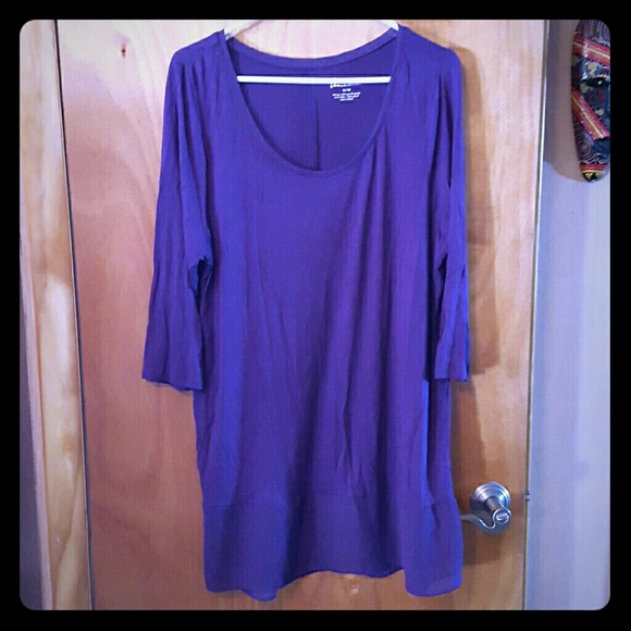 Purple blouse