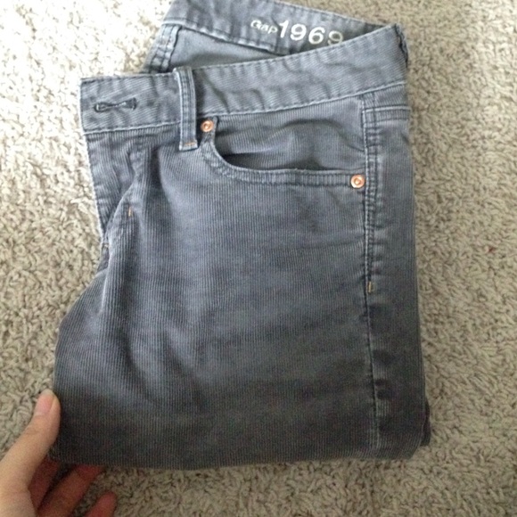 grey cord jeans
