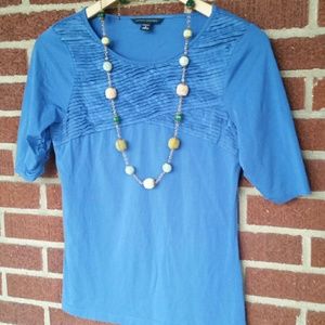 💜SALE💜 Banana Republic pleated tshirt