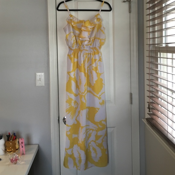 Floral Print Petite Maxi Dress.