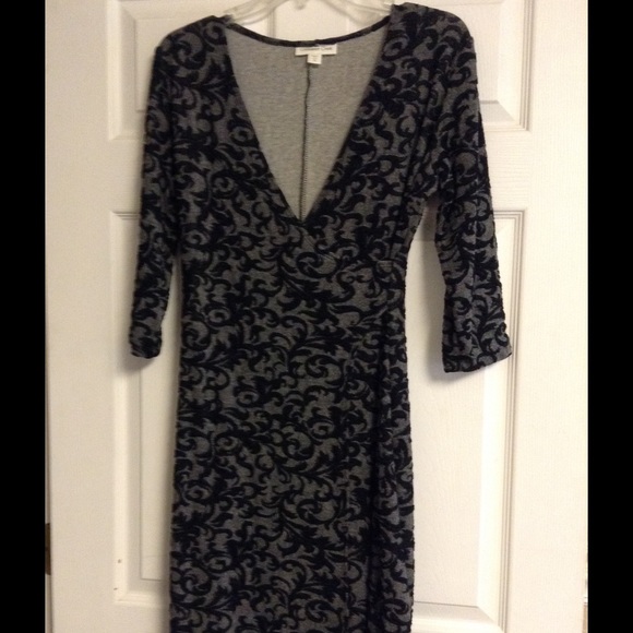 Grey and black Coldwater Creek dress