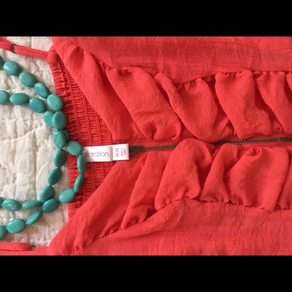 Gauze material pink country dress! - Picture 2 of 2