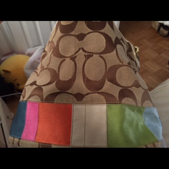Large coach shoulder bag - Picture 1 of 4