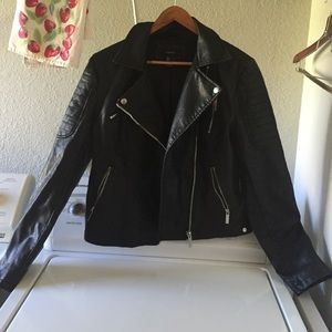 Faux Leather Jacket