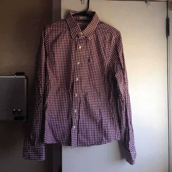 Abercrombie & Fitch Plaid Button up Men's Size M