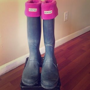 HUNTER FLEECE SOCKS size 7