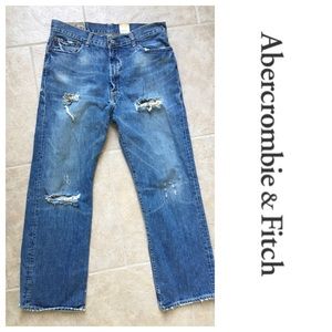 Men's Abercrombie & Fitch Desroyed Jeans 34/32