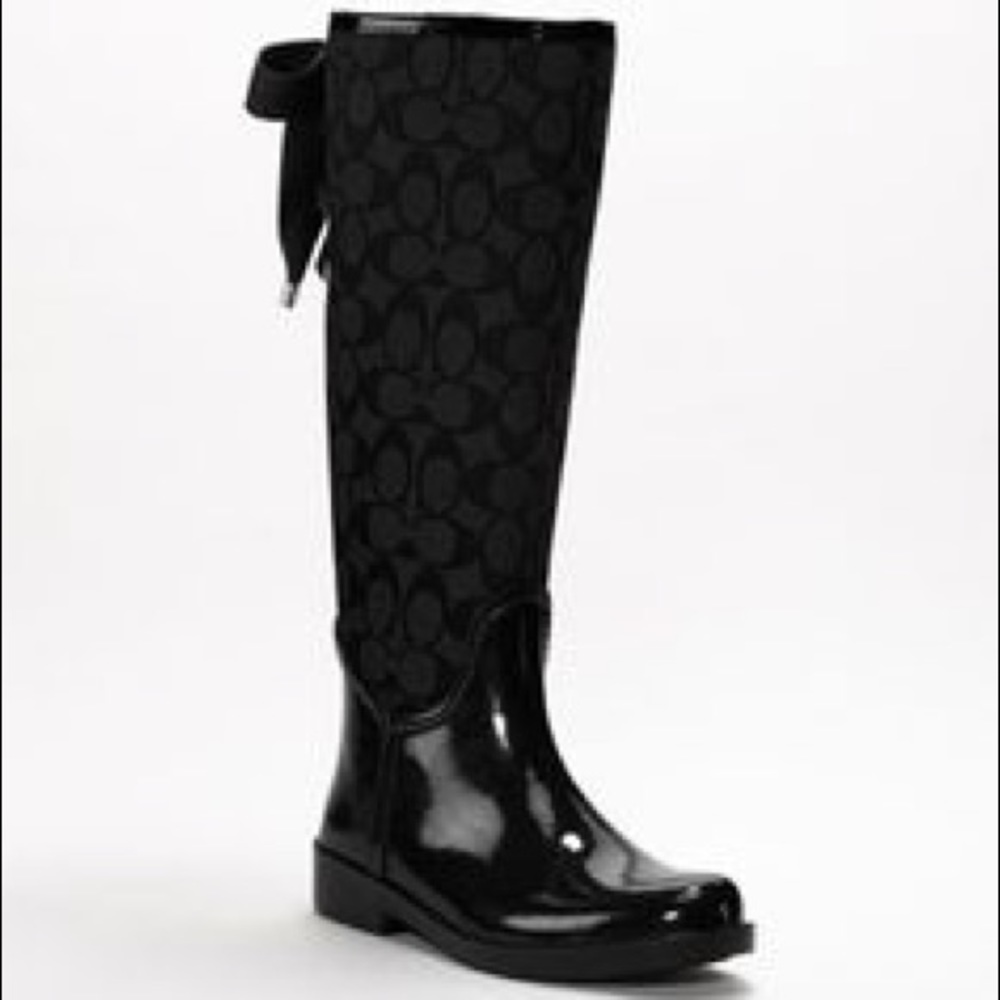 Coach Rainboots EUC